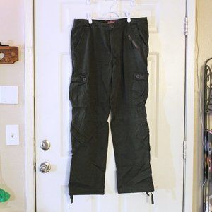 Olive Green Cargo Pants by Matchstick